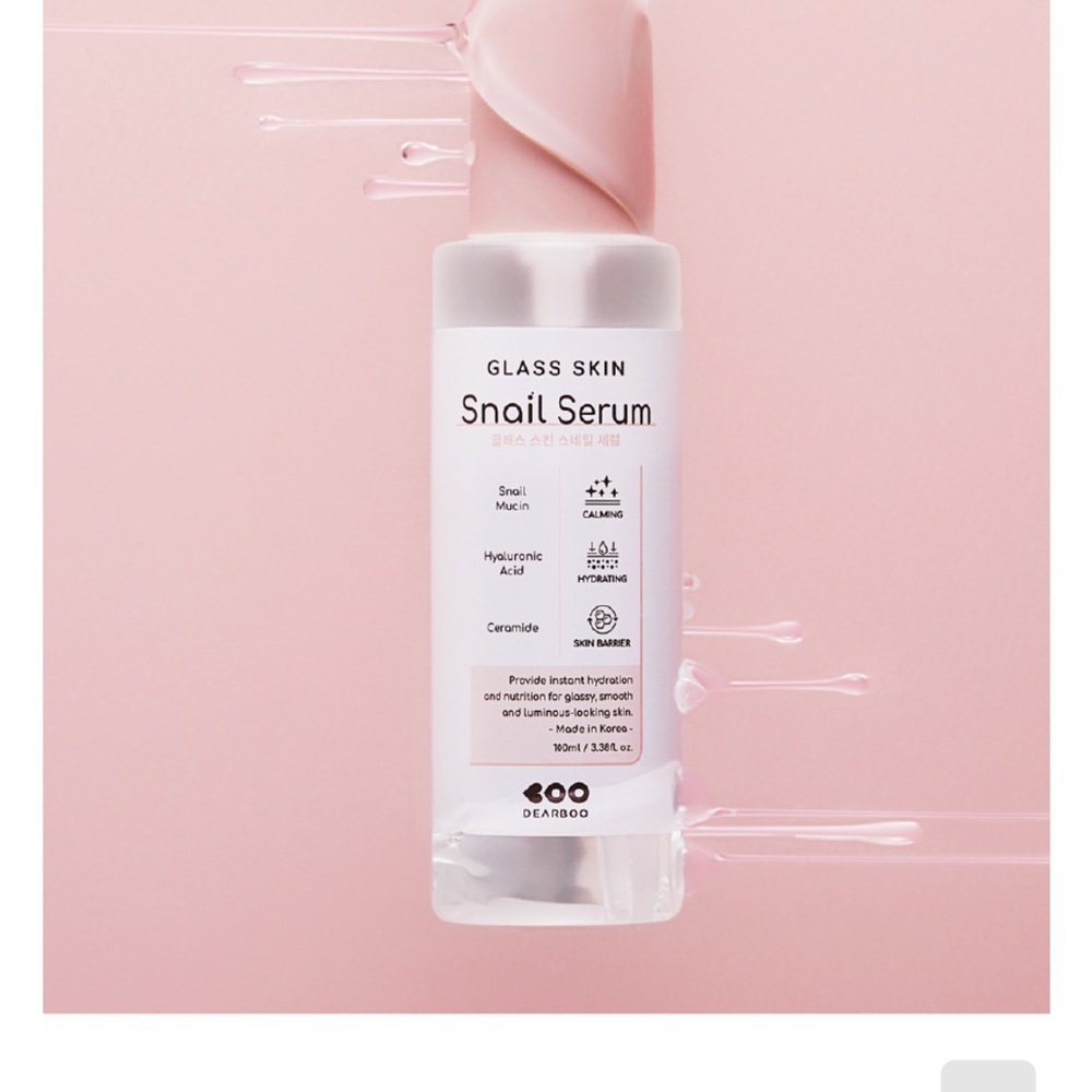 Glass Skin Snail Serum - Korean skincare